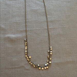 Silpada Brass Disc Necklace
